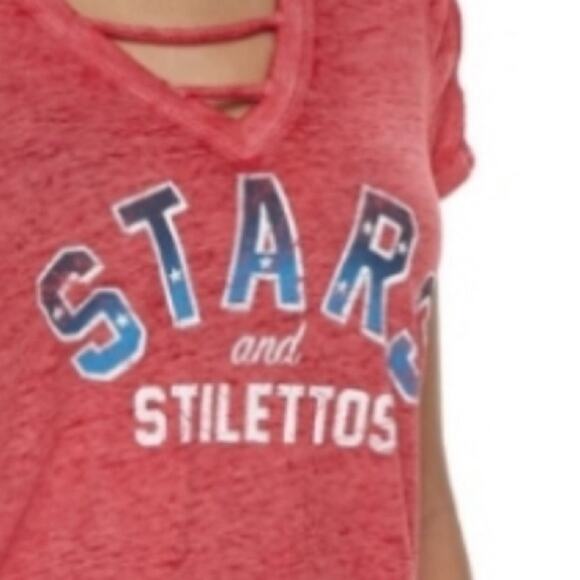 Rock & Republic stars and stilettos top - Picture 7 of 11